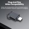 Type-C 2.0 TF Card Mini Reader External Storage Black Stretch for Memory Stick USB C 2.0 For Iphone 17 16 Mini TF Card Reader