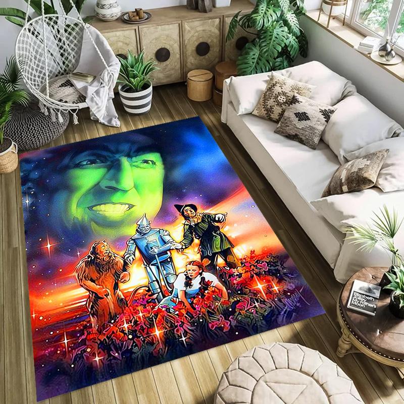 Fantasy Adventure Journey carpet printing Suitable for all seasons Doormat Christmas gifts Dormitory decoration