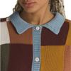 Vans Knitwear Women's Blue Lapel Moderate Cardigan VN000F72CFL