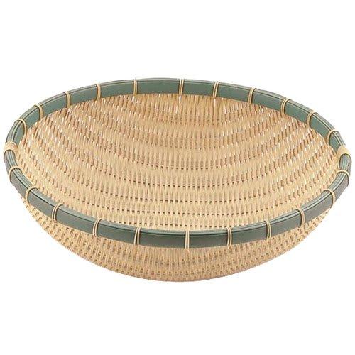 PP Bamboo Round Deep Basket, 45mm, RB-450-BB, 6877an