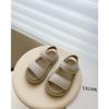 Children Summer Boys Girls Fashion Pure Color Hook Sandals Baby Soft Breathable Shoes Kids Summer Beach Sandal
