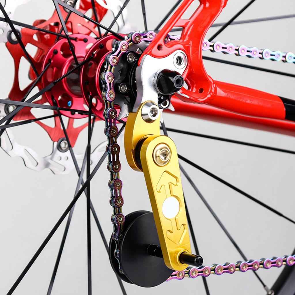 Single Speed Derailleurs Chain Tensioner Adjustment Chain Guide Adjustable Chain Guide Single Speed Chain Adjuster
