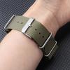 Yousheng Nylon-Uhrenarmband Ersatz Atmungsaktiv 18/20/22MM Damen Herren Geflochtenes Uhr-Armband mit Metallschnalle Uhr