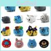 Endearing Cat Insect Plush Keychain Soft Cartoon Wobbly Doll Unique Gift For Friends