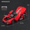 1:22 Daytona SP3 Supercar Alloy Model Car Toy Diecasts Casting Sound and Light Car Toys For Children Vehicle