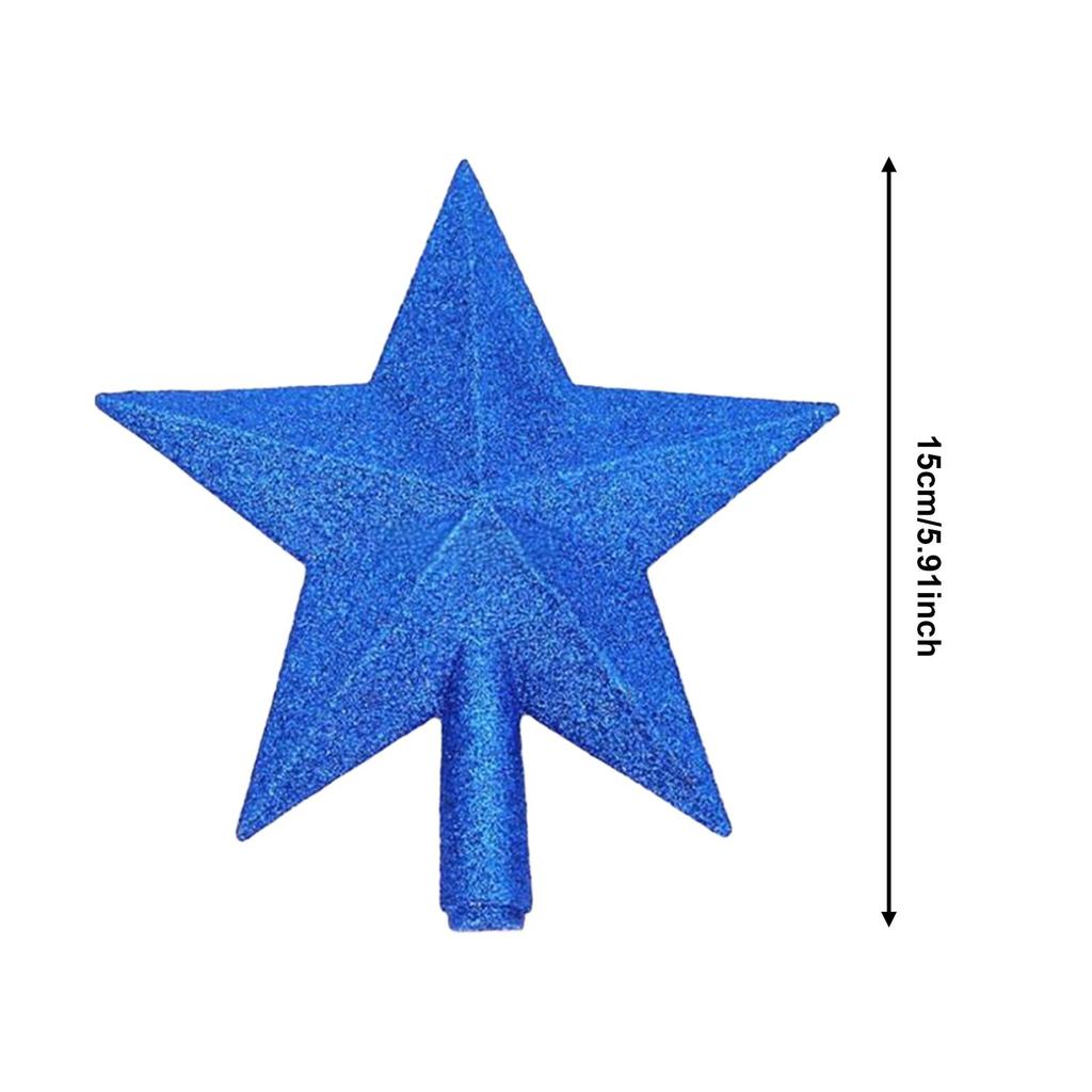 Christmas Tree Top Star Hanging Decoration Festival Christmas Tree Decoration Ornament Gifts for Office Xmas Holiday Home Party