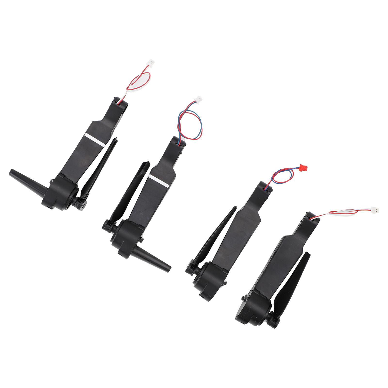 

4 шт. Моторні кронштейни для дрона з пропелерами Пластикові деталі рами дрона Заміна мотора кронштейна квадрокоптера