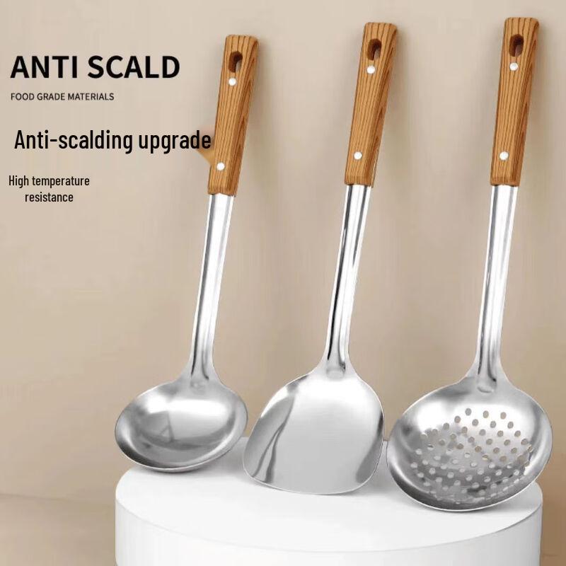 Zhongji 5-Piece 201 Stainless Steel Kitchen Utensil Set