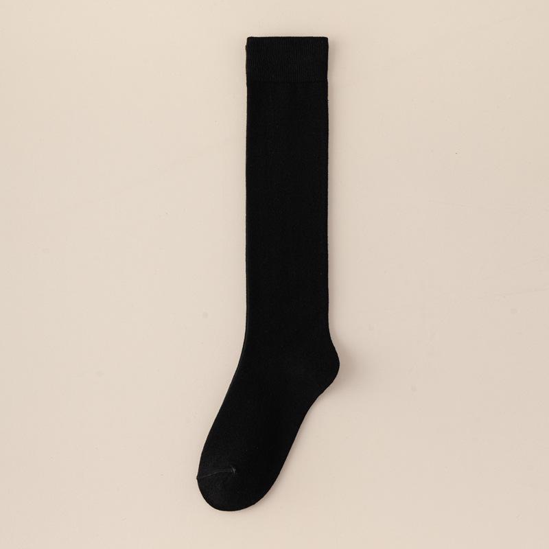Women's Spring & Autumn Calf Compression Socks - Japanese Style High Socks for Slim Legs