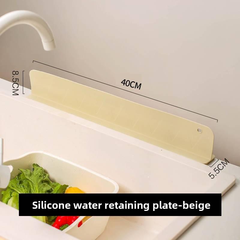 Sink Household Multifunctional Kitchen Sink Anti-splash One-piece Suction Cup Water Splashback