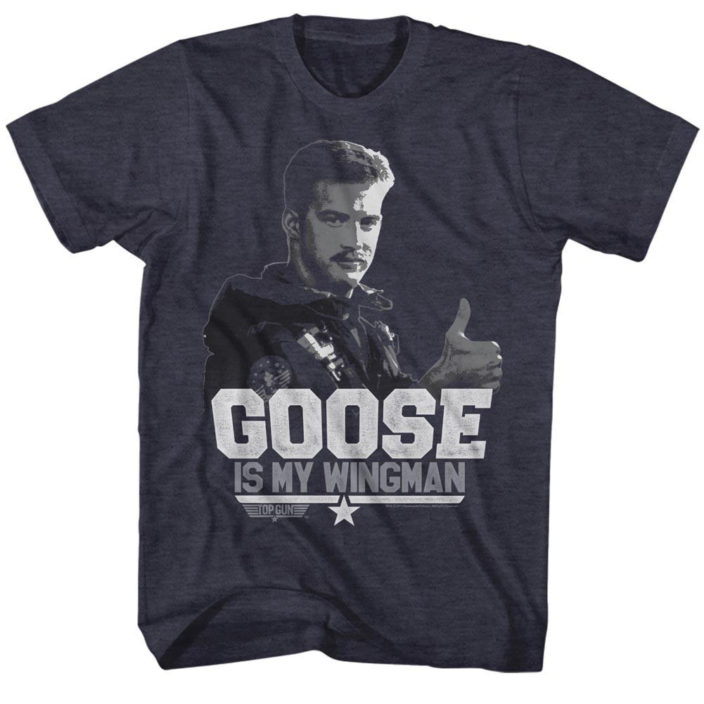 Top Gun Movie Goose Is My Wingman Vintage Haze Men T Shirt XXXXL