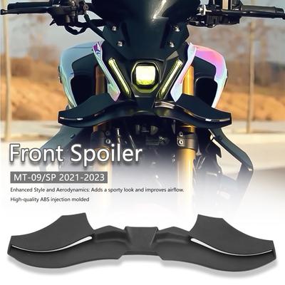 For MT-09 MT09 SP MT09 2021 2022 2023 Motorcycle Downforce Naked Frontal Spoilers Winglet Aerodynamic Wing Front Spoiler Kit