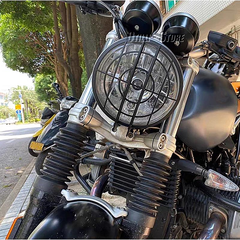 For BMW RNINET Racer R NineT Scrambler Rninet Pure Motorcycle Headlight Head Light Guard Protector Cover Protection Grill R9T
