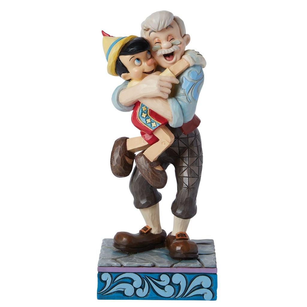 Disney Traditions Geppetto Pinocchio Hug 6015019 &