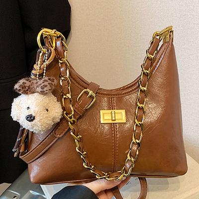 Niche Casual Portable Dumpling Bag Women's New Large-capacity Fashion Commuter Chain Messenger Bag Bag