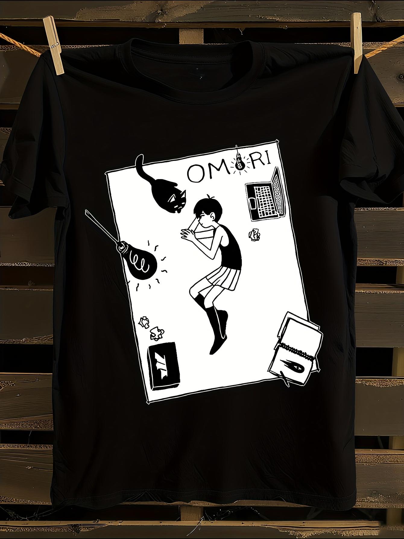 Omori Merch Omocat Tshirt XXL
