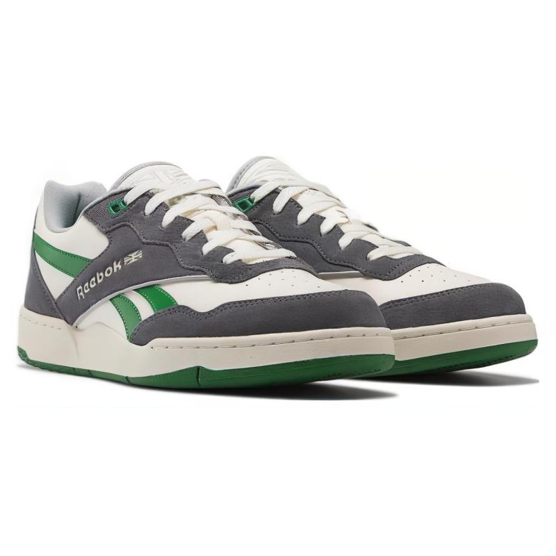 Reebok BB4000 2 'Letterman Jacket Pack   Grey Green' Sneakers IG4790