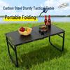 Mesa Portátil Dobrável Tática para Acampamento ao Ar Livre e Piquenique