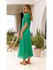 2026 Stylish Women's Two-Piece Set: Round Neck Hollow Dress with Airy Feel