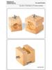 Adjustable Wooden Watch Repair Stand for Back Cover Fixing