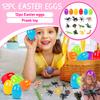 12 Types Of Surprise Egg Insect Prank Capsule Toys, Children's DIY Easter Egg Toys