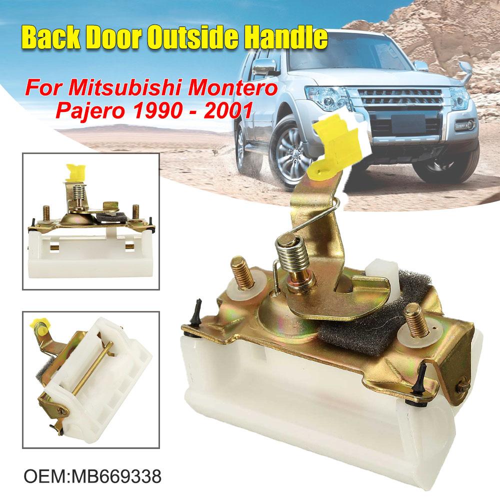 MB669338 MR230032 ABS Car Rear Tail Gate Tailgate Back Door Outside Handle For Mitsubishi Montero Pajero 1990 - 2001 V31