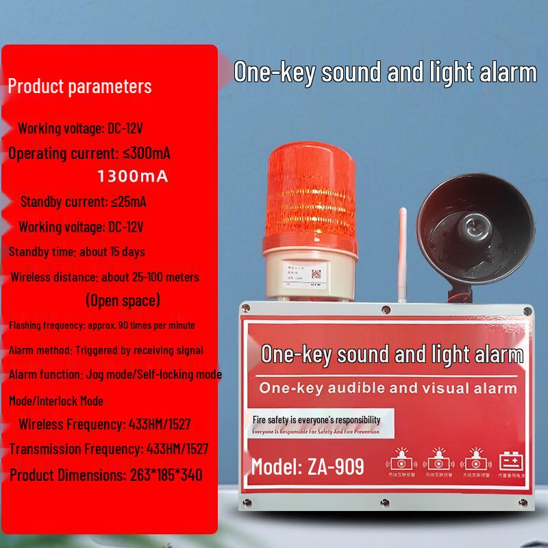 Wireless Emergency Alarm Button