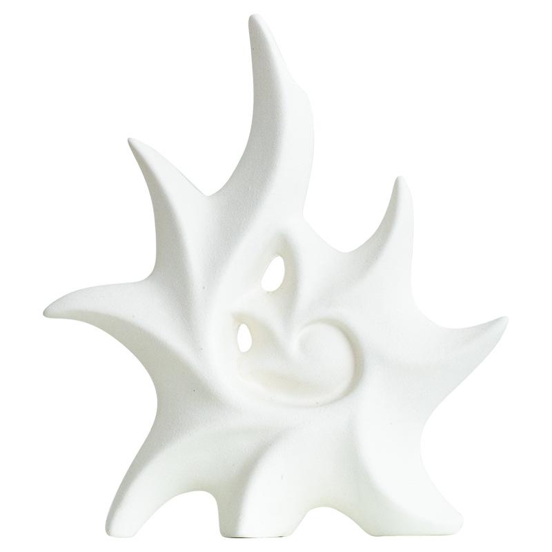 Geometric Pentagonal Small Fresh Ceramic Vase Premium Flower Insert Home Desktop Decoration Ornament