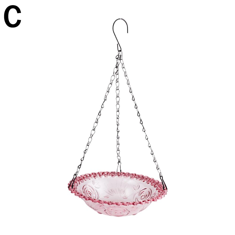 Pet Bird Feeder Outdoor Hanging Pet Food Dispenser Bird Feeder Foot Feeding Tool for Flying Animals