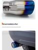 Stainless Steel Exhaust Tailpipe for Prado, Land Cruiser, Lexus GX400, RAV4, Reiz
