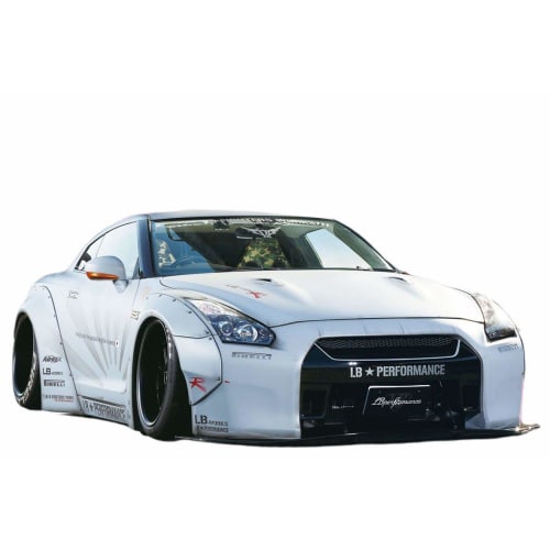 Aoshima Bunka Kyozai (AOSHIMA) 1/24 Liberty Walk No. 10 LB Works R35 GT-R Ver. 2 Plastic Model