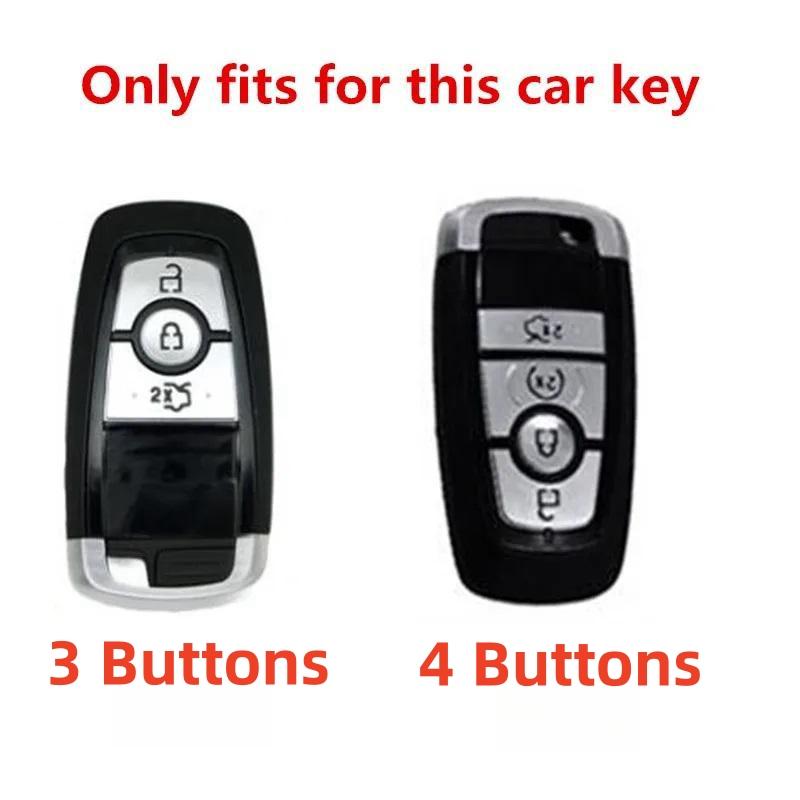 Tpu Car Key Case Shell Cover For Ford Fusion Ecosport Ranger Fiesta Everest Mondeo  S Max Kuga 2 Focus 3 4 Mk3