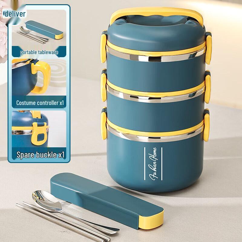 Stainless Steel Portable Thermal Lunch Box