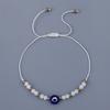 Crystal Rice Bead Bead Woven Demon'S Eye Bracelet Set Glazed Eye Bead Bracelet 12