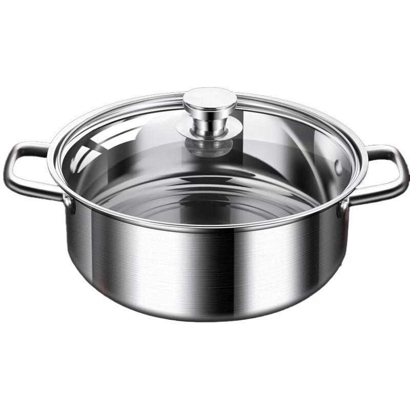 Thickened 304 Stainless Steel Divided Hot Pot