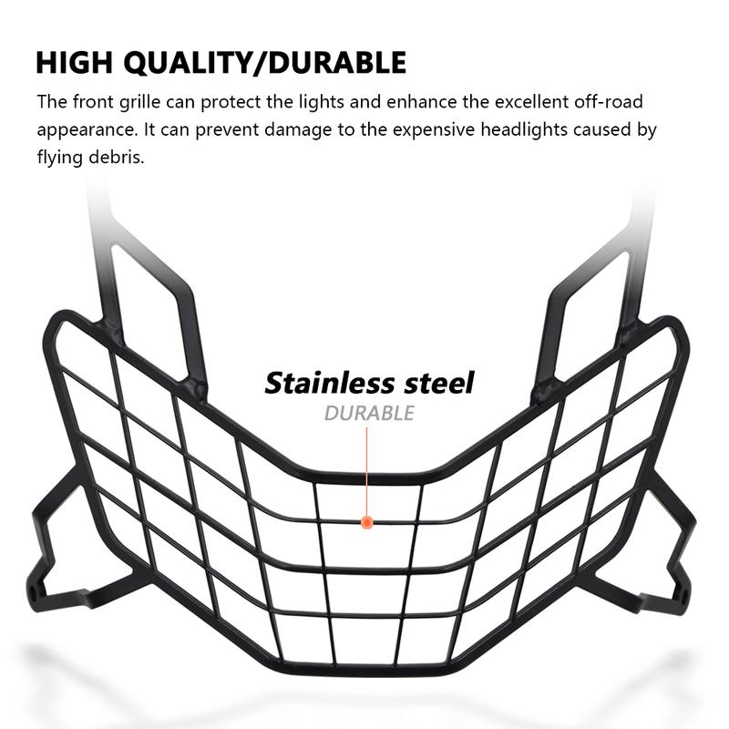 Motorcycles Front Light Mesh Shield Grill For Honda XL750 Transalp 2026 xl 750 2025 Headlight Guard Lamp Protector Accessories