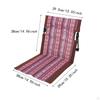 Outdoor Beach Lounger Chair Cushion Floor Seat Foldable Mat for Road Trip Camping