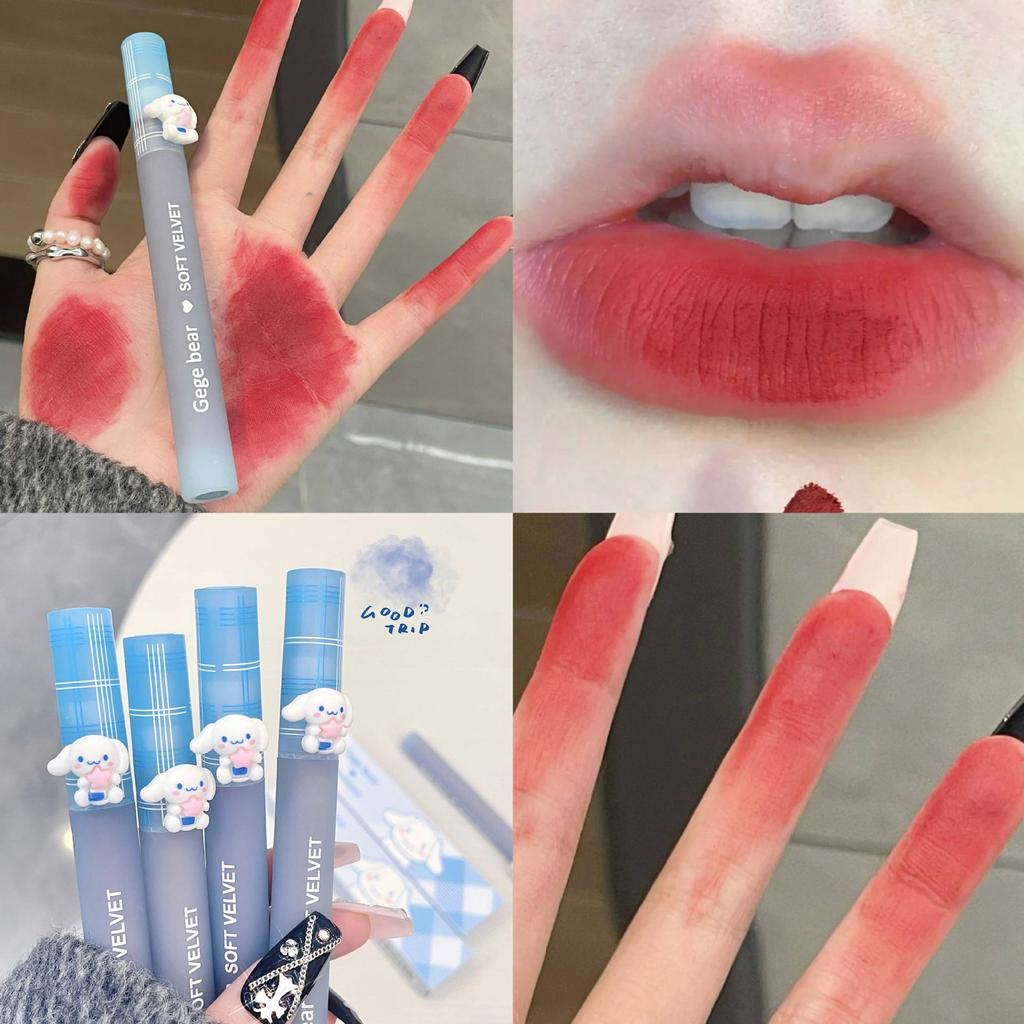 Thick Matte Lip Mud, Velvet Matte, Easy To Color, Not Easy To Fade, Whitening Lip Glaze