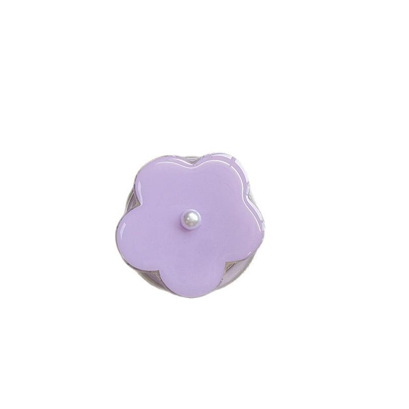 3D Pearl Flower MagSafe Detachable Phone Stand with Airbag Suction Cup