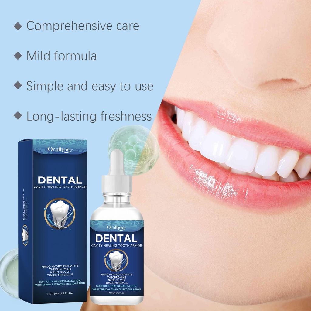 60ml Dental Care Liquid Gentle Care Teeth Clean Teeth Yellow Teeth Stain Oral Care Serum