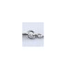 Used [Polished] JUSTIN DAVIS BRIGETTE Necklace 40cm Heart Crown Clear Justin Davis SNJ364 silver925