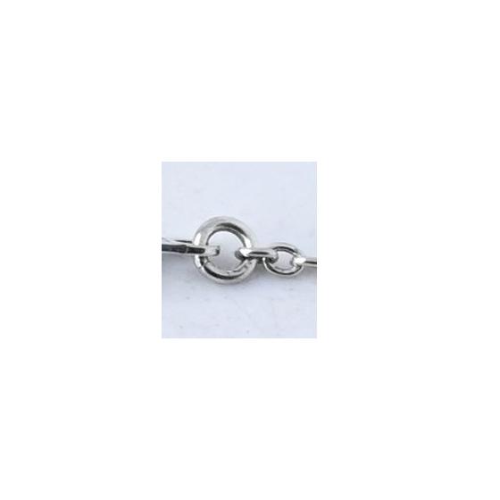 Used [Polished] JUSTIN DAVIS BRIGETTE Necklace 40cm Heart Crown Clear Justin Davis SNJ364 silver925