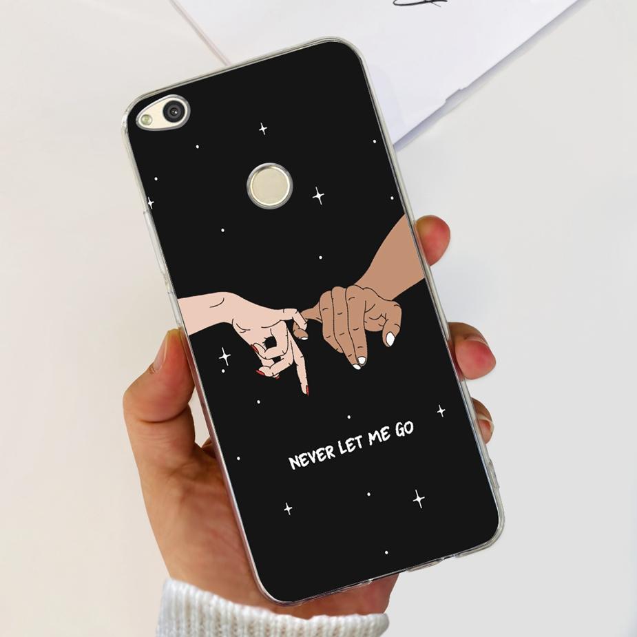 For Huawei P8 Lite 2017 Case Honor 8 Lite Popular Flowers Cartoon Cover Soft Silicone Phone Cases For Huawei P9 Lite 2017 Bumper