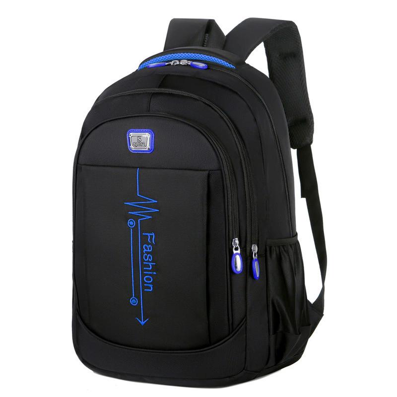 Herren Freizeit Minimalistischer Rucksack, Große Kapazität Schüler Schultasche, Langlebiger Laptop Rucksack Multifunktionaler Reise Tagesrucksack