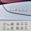 3D ABS Car Letters Logo CLE200 CLE260 Badge Rear Trunk Emblem Decals For Mercedes Benz CLE Class CLE 200 CLE260 Accessories