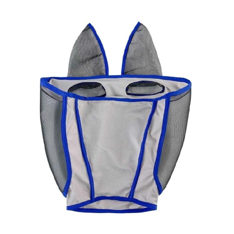 Elastic Horse Face Mask Breathable Horse Protective Mask Headgear Eye Guard Breathable Adjustable Face Cover Enduring