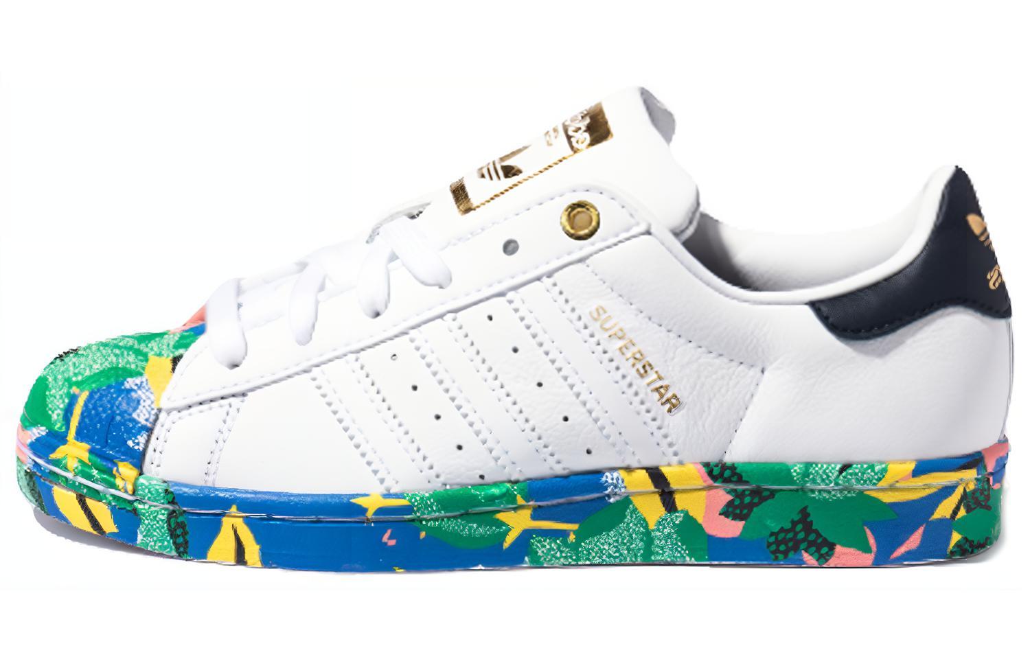 Superstar Her Studio London x Superstar Wmns Adidas Originals  Цветочный принт  Женские FW2526 38