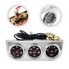 Triple Gauge Cluster For Saloon Cars Lorries Construction Machinery Motorcycles Three-in-one Instrument Cluster Accessories