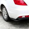 2PCS Glossy Black Rear Bumper Diffuser Splitter Cover Side Canards Lips Trim Sticker Compatible for BMW G30 G20 F30 E90 Car Accessories(Carbon Fiber