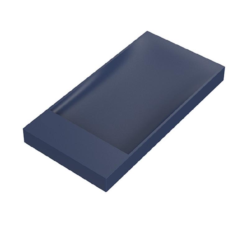 Simple Countertop Soap Dishes with Hidden Drain Hole Bathroom Soap Storage Box